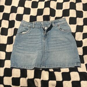 Carter's Light Blue Denim Mini Skirt